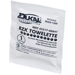 BZK Antiseptic Towelettes, 100/Box