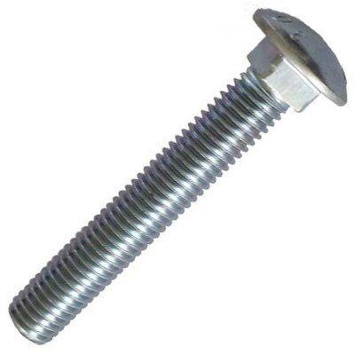 Carriage Bolt Low Carbon Steel Zinc Plated A