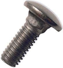 Carriage Bolts Hot Dipped Galvanized 1/4-20 x 2