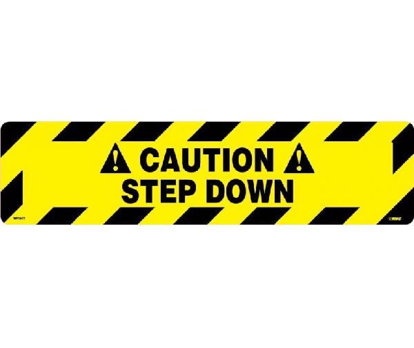 CAUTION STEP DOWN ANTI-SLIP CLEAT