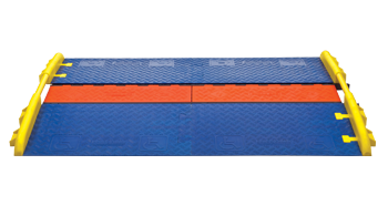 Checkers CPRP-5GD-BLU ADA Ramps for CP5X125-GP - Blue (2 Ramps & 4 Connectors)