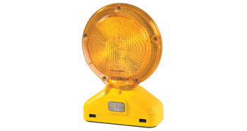 Checkers® BR3.AC.D3.YA Premium Barricade Light Yellow Case, Amber Lens