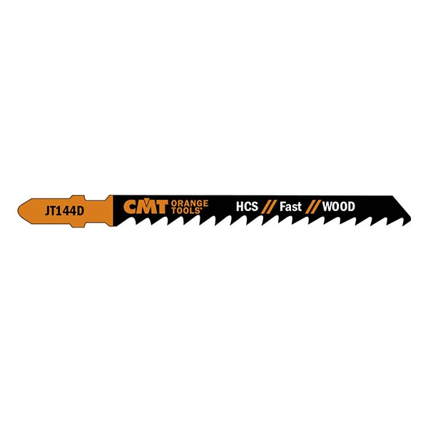 CMT 4 x 6TPI Very Fast Straight & Coarse Cut Hard/Softwood Jig Saw Blades - 25 Pack