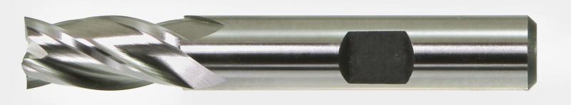 Cobalt 4 Flute Medium Length End-Mill 3/8 SH 3/8