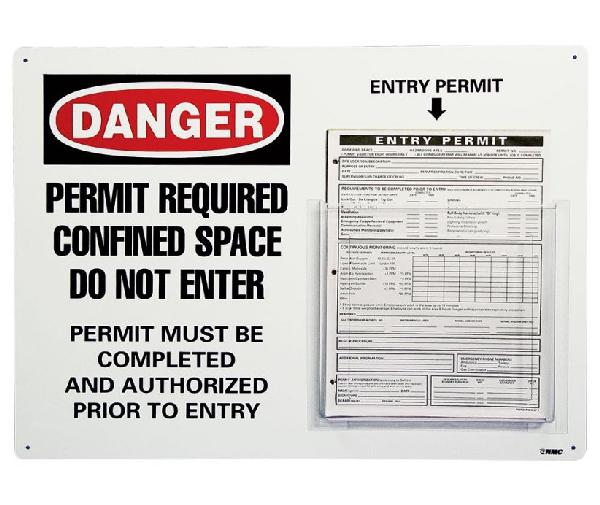 CONFINED SPACE ENTRY PERMIT HOLDER