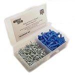 #8-10 Conical Plastic Anchor Kit with Bit