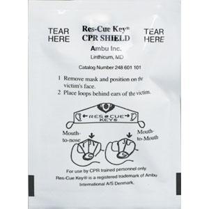 CPR Face Shield w/ 1-Way Valve