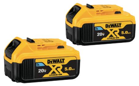 DeWalt 20V Max Tool Connect™ 5Ah Battery - 2 Pack