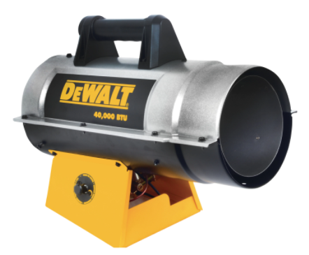 DeWalt 65,000 BTU Forced Air Propane Heater