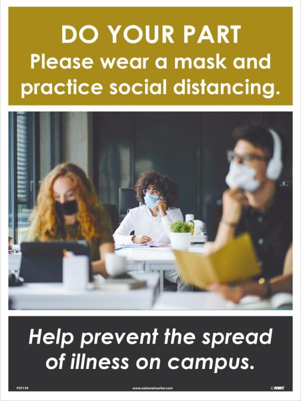 DO YOUR PART POSTER, STUDENTS
