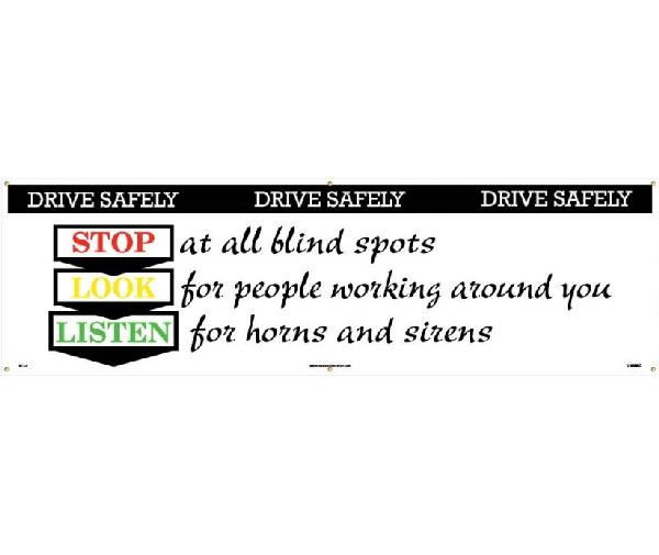 DRIVE SAFELY BANNER