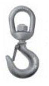Drop Forged Steel Safety Swivel Hook Hot Dipped Galvanized Made in USA