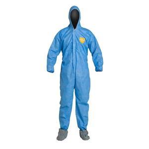 DuPont™ ProShield® Basic Coveralls w/ Hood, Elastic Wrists, & Attached Boots