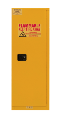 Durham MFG® Manual 22 Gallon 23-5/16 x 18-1/8 x 65 Flammable Storage Cabinet