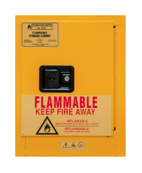 Durham MFG® Manual 4 Gallon 17-3/8 x 18-1/8 x 22-1/8 Flammable Storage Cabinet