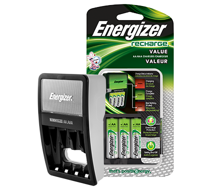 OUT OF STOCK ENERGIZER Recharge Value Charger For AA AAA Battery CHVCM4 New 