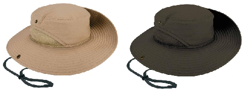 Ergodyne Chill-Its® Lightweight Ranger Hat + Mesh Paneling
