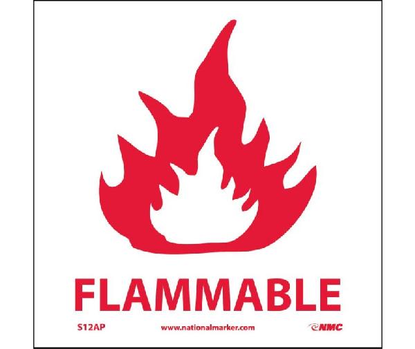 FLAMMABLE LABEL