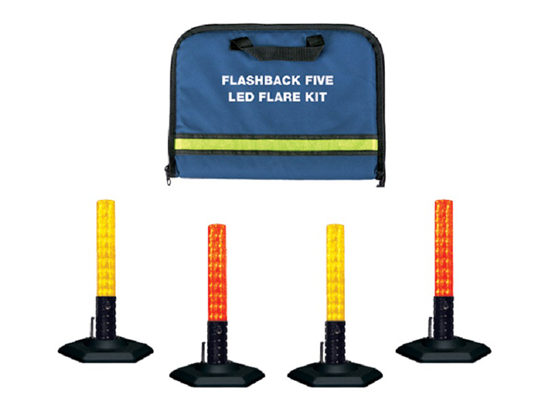 Flashback Five™ LED Flare Kit (Red/Amber) 2 Pack