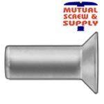 Flat Head (Countersunk) 18/8 Stainless Steel Solid Rivet