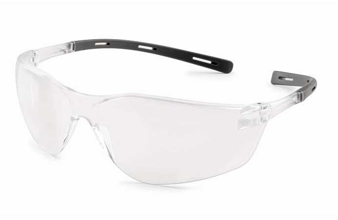 Gateway Safety Ellipse™ Clear FX3 Premium Anti-Fog Lens Gray Temple Safety Glasses - 10 Pack