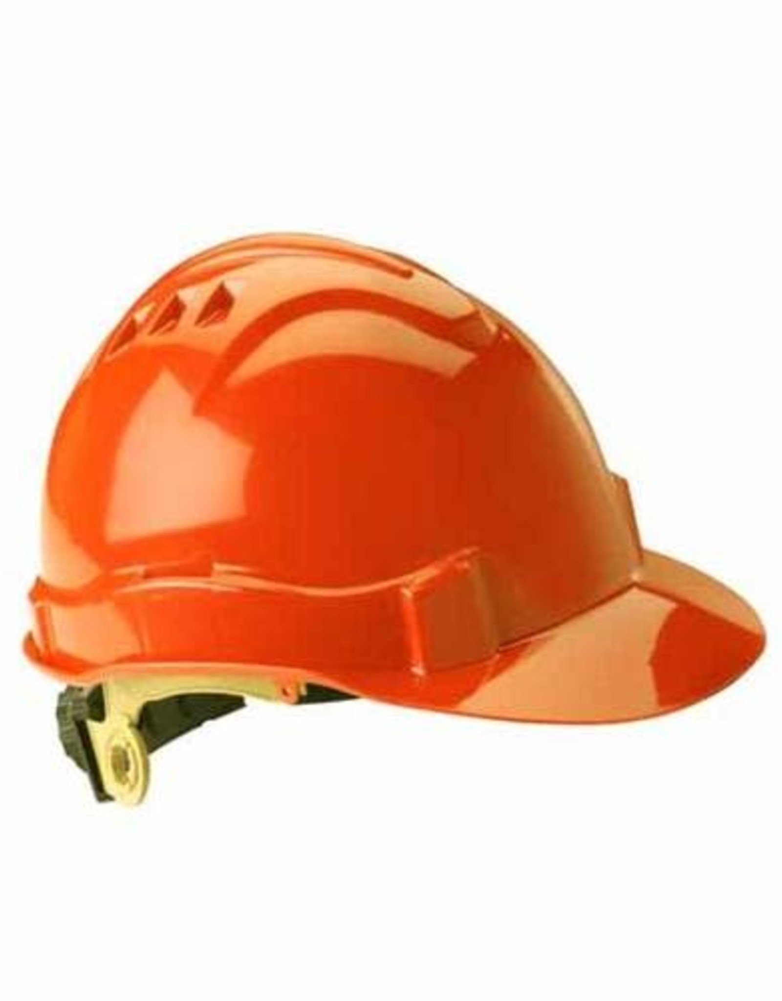 Gateway Safety Standard Hi-Viz Orange Shell Pin Lock Suspension Hard Hat  - 10 Pack