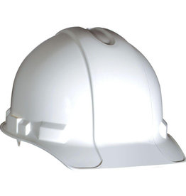 Gateway Safety Standard White Shell Ratchet Adjustment Suspension Hard Hat  - 10 Pack