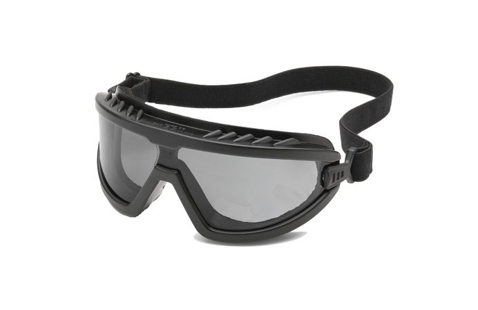 Gateway Safety Wheelz® Gray FX2 Anti-Fog Lens Black Frame Safety Goggles - 10 Pack