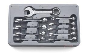 GearWrench 10pc. Metric Stubby Combination Wrench Set