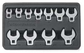 GearWrench 11pc. SAE Crowfoot Wrench Set
