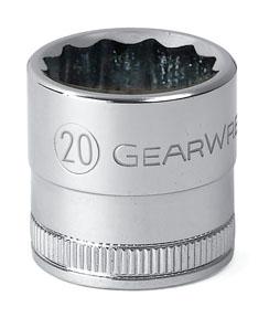 GearWrench 1/2 Drive 12 Point Metric Standard 25mm Socket
