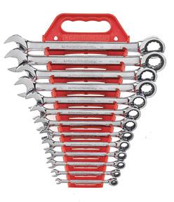 GearWrench 13pc. SAE Combination Ratcheting Wrench Set