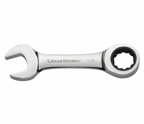 GearWrench 14mm Stubby Combination Ratcheting Wrench