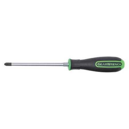 GearWrench #2 x 1-1/2 Green Phillips Dual Material Screwdriver