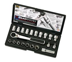 GearWrench 21pc. SAE & Metric Combination Ratchet Set