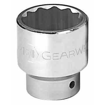 GearWrench 3/4 Drive 12 Point SAE Standard 1 Socket