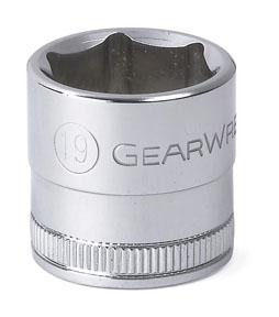 GearWrench 3/8 Drive 6 Point Metric Standard 19mm Socket