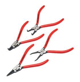 GearWrench 4pc. 7 Fixed Tip Internal & External Snap Ring Plier Set