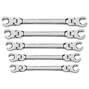 GearWrench 5pc. SAE Flex Flare Nut Wrench Set