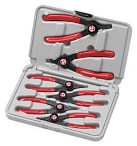 GearWrench 6 pc. Convertible Snap Ring Pliers Set in Case, Cam-Lock Style