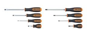 GearWrench 8pc. Combination Bright Orange Dual Material Screwdriver Set