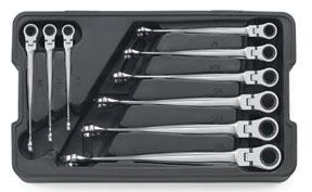 GearWrench 9pc. SAE Flexible X-Beam Combination Ratcheting Wrench Set