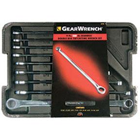GearWrench 9pc. SAE XL GearBox Double Box Ratcheting Wrench Set