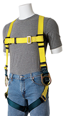 Gemtor 900H Lightweight, sub-pelvic, polyester full-body harness with hip D-rings