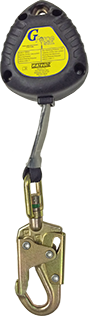 Gemtor SRW-6 G-Force - 6 ft. Fall Limiter with Carabiner, Swivel Indicator Snaphook
