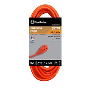 General-Purpose Outdoor Extension Cord 25 Ft