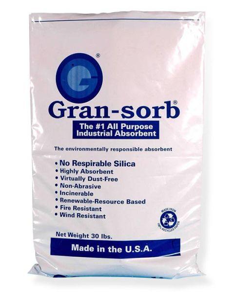 Gran-Sorb Fluid Absorbent Cellulose Granules, 50 lbs. Bag