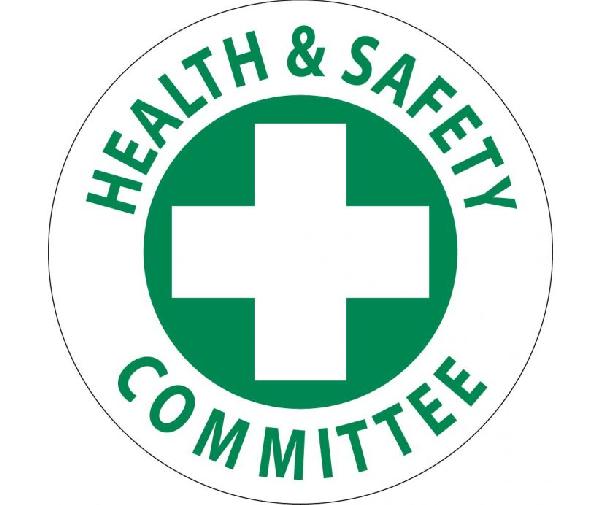 HEALTH & SAFETY COMMITTEE HARD HAT EMBLEM