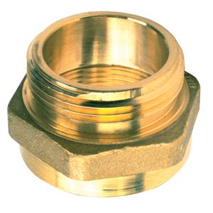 Hex Adapter, 1 1/2 PCT(F) x 1 1/2 NST(M)