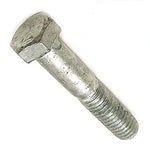 Hex Machine Bolts Steel Hot Dipped Galvanized 1/4-20 x 2